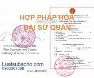 Thủ tục hợp pháp hóa – chứng nhận lãnh sự quán